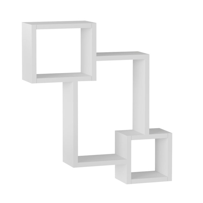 Hanah Home Ars3-W Estantería de Pared Blanca